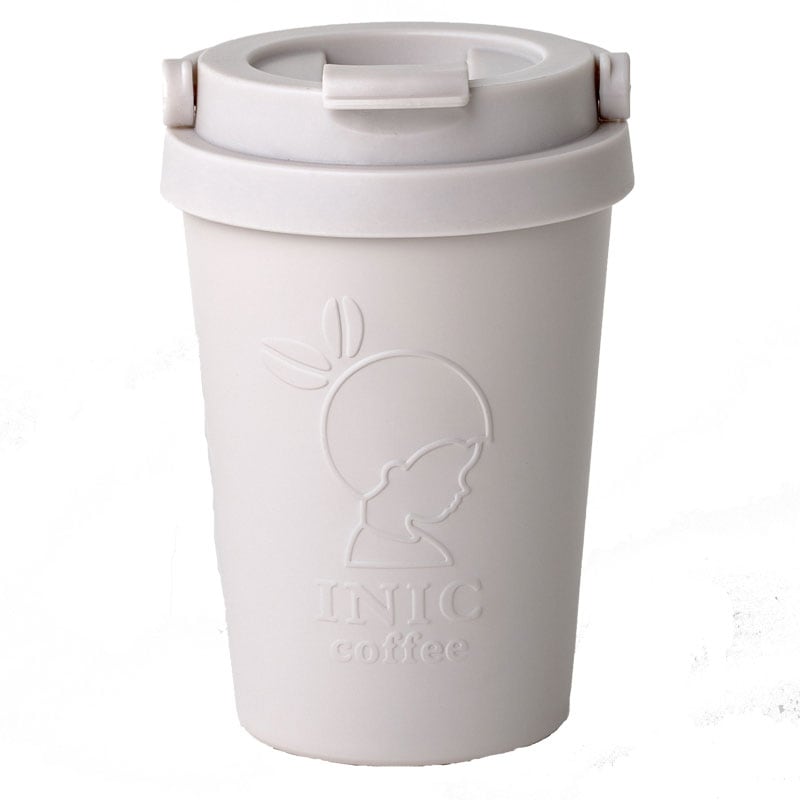 INIC coffee 真空断熱ステンレスタンブラーBOOK IVORY：8/17発売【ファミリーマート限定付録】イニックコーヒー 真空断熱ステンレスタンブラー(アイボリー)