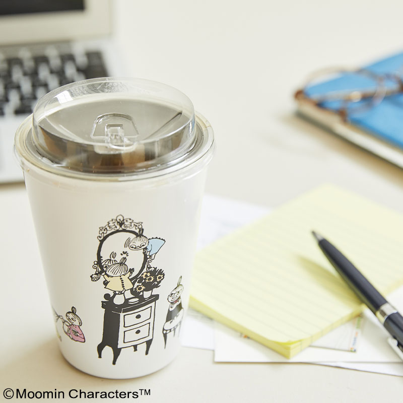 MOOMIN CUP COFFEE TUMBLER BOOK リトルミイときょうだいたち ドレッサー ver.：9/8発売【ムック本付録】ムーミン真空断熱タンブラー リトルミイときょうだいたち ドレッサー ver.