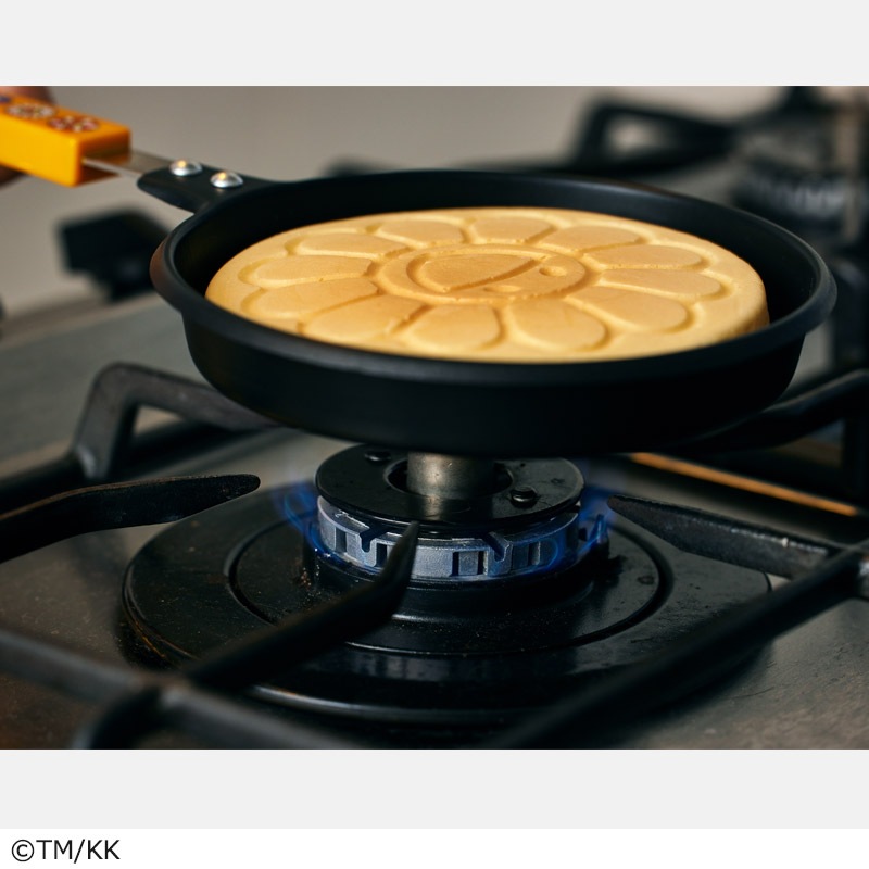 【smart(スマート)12月号 雑誌付録】直火＆IH対応！村上隆 お花パンケーキパン2 2021年10月25日発売