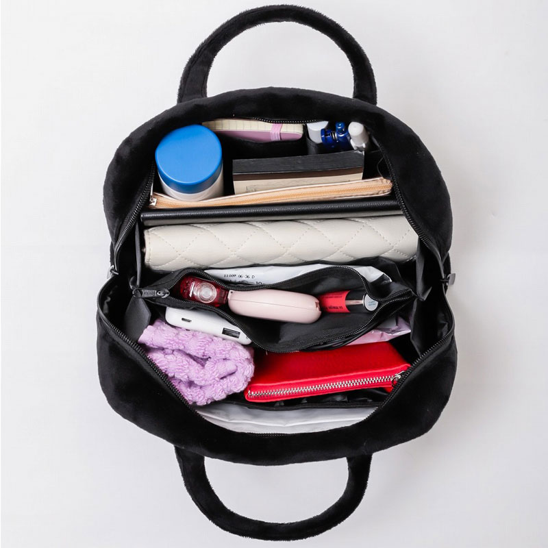 【かわにしみき みきぽん ムック本 付録】ズボラでも収納できる BIGマルチポーチ