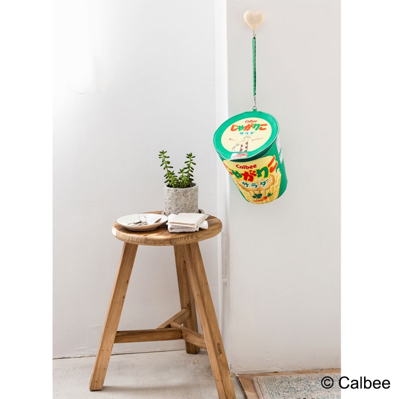 【ムック本 付録】カルビーじゃがりこメガBIGポーチ サラダver.