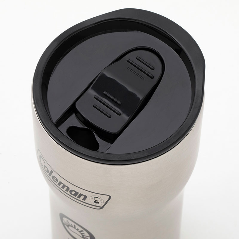 Coleman BRAND BOOK #05 真空断熱ふた付きタンブラー シルバー:7/5発売【宝島チャンネル・セブンネット限定付録】コールマン 真空断熱ふた付きタンブラー シルバー 持ち運びも楽々