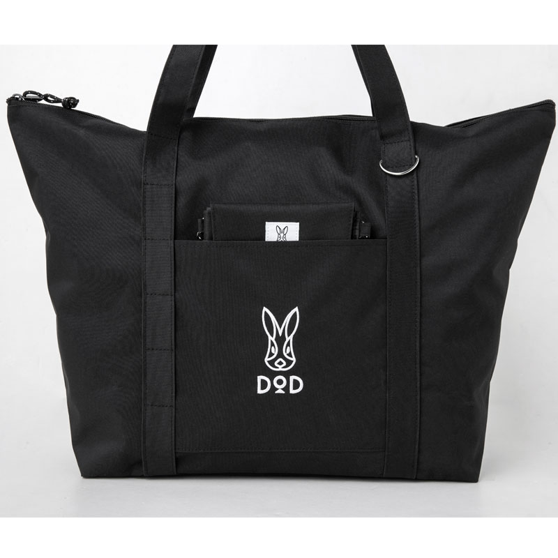 【ローソン限定 DOD ムック本 付録】DODビッグトートバッグ ブラック