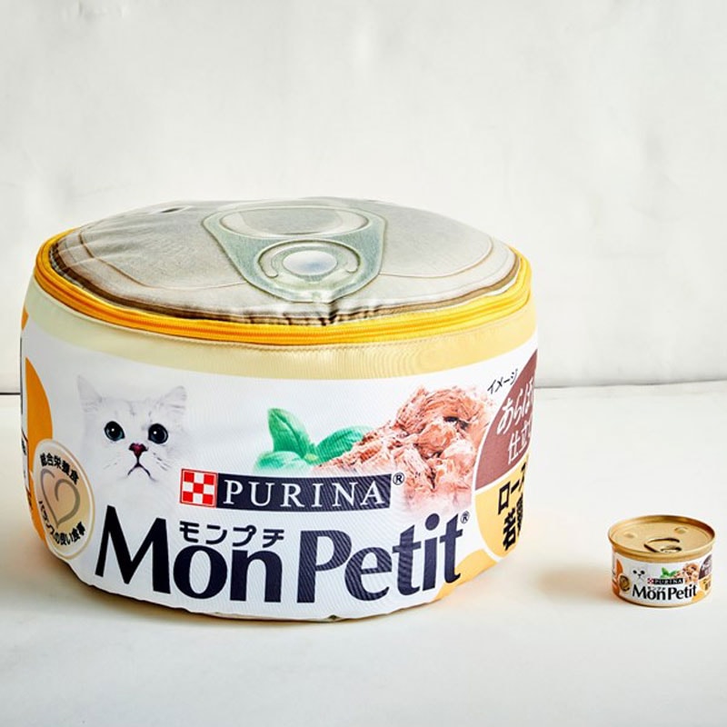 【モンプチ ムック本 付録】Mon Petit  モンプチほんものそっくり! ふわふわ収納ボックス