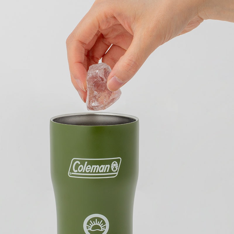 Coleman BRAND BOOK #05 真空断熱タンブラー モスグリーン:7/5発売【セブン-イレブン・セブンネット限定付録】コールマン 真空断熱タンブラー モスグリーン 氷がたっぷり入る360mL