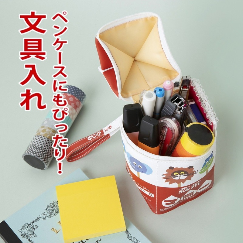 【森永 ムック本 付録】森永マミー パック型ポーチ