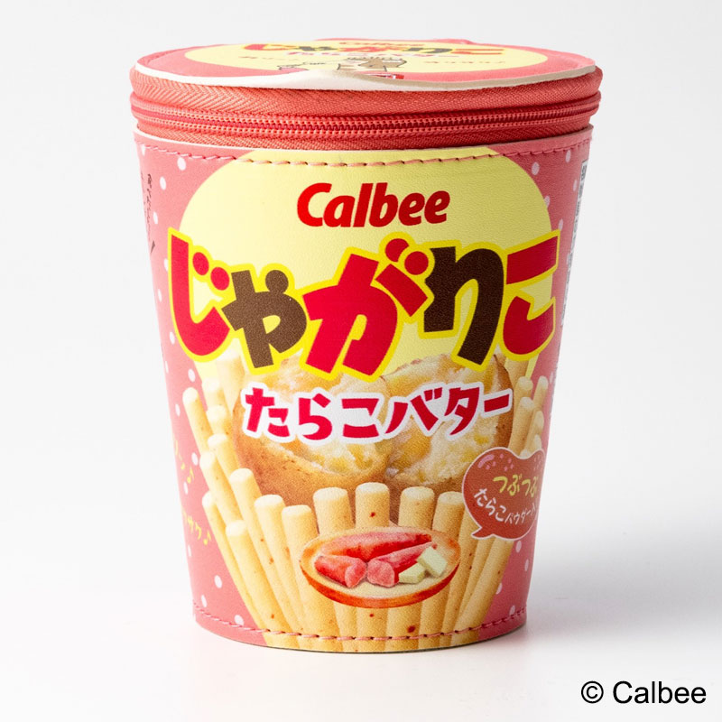【ムック本 付録】カルビーじゃがりこポーチ たらこバターver.