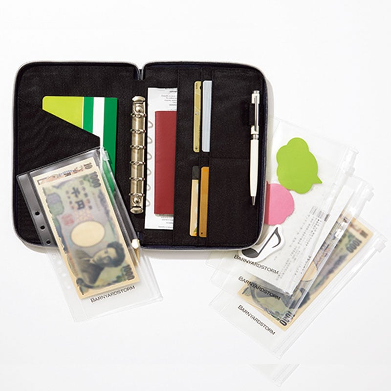 【オトナミューズ 2021年12月号 雑誌付録】バンヤードストーム デニムバインダーポーチ