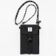 DOD WALLET SHOULDER BAG BOOK BLACK