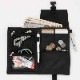 DOD WALLET SHOULDER BAG BOOK BLACK