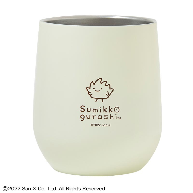 【ファミリーマート限定 ムック本 付録】すみっコぐらし 真空断熱タンブラーねこver.