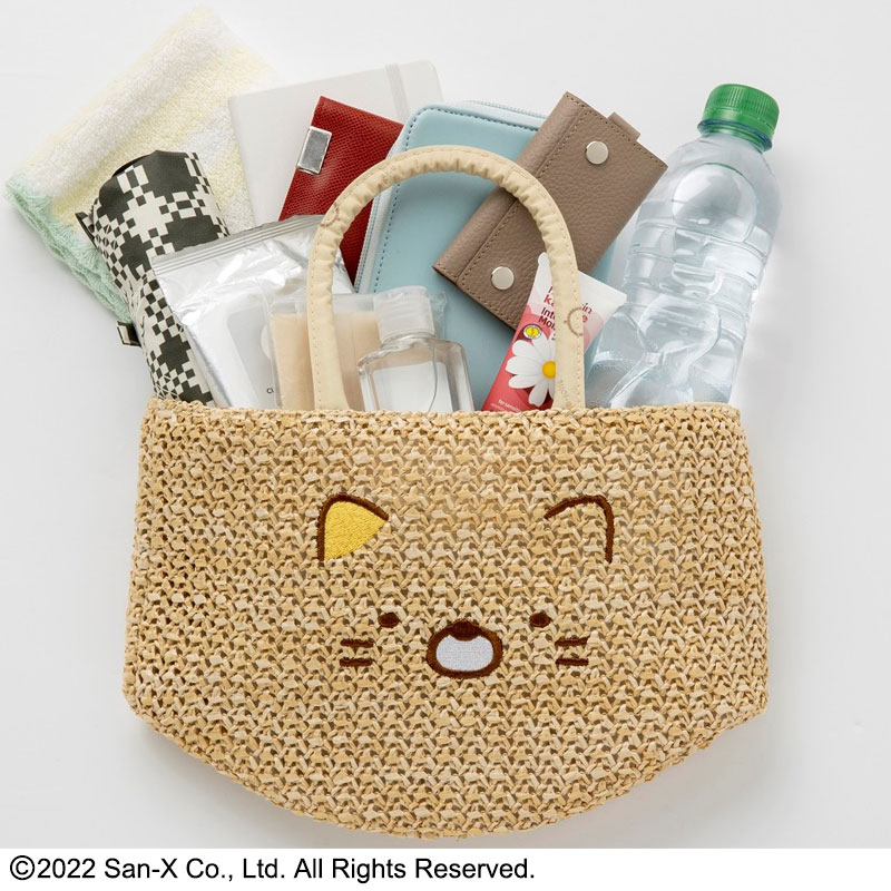 【ムック本 付録】すみっコぐらし×アジョリー かごバッグねこver.