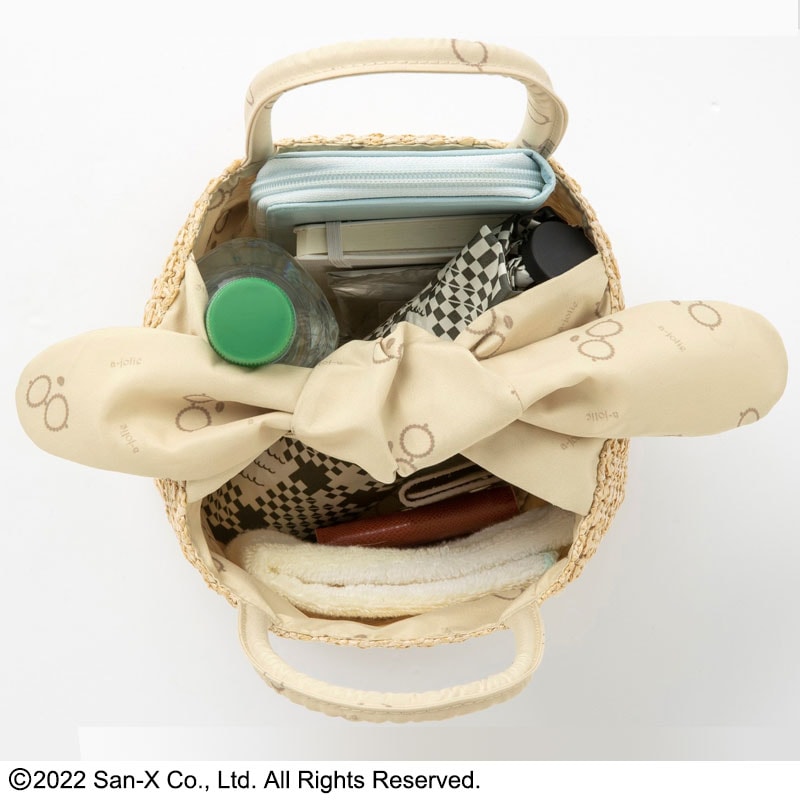 【ムック本 付録】すみっコぐらし×アジョリー かごバッグねこver.