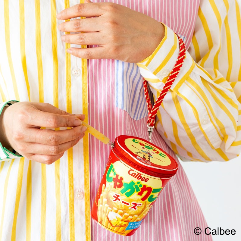 【セブンイレブン・セブンネットショッピング限定付録】カルビーじゃがりこポーチ チーズver.