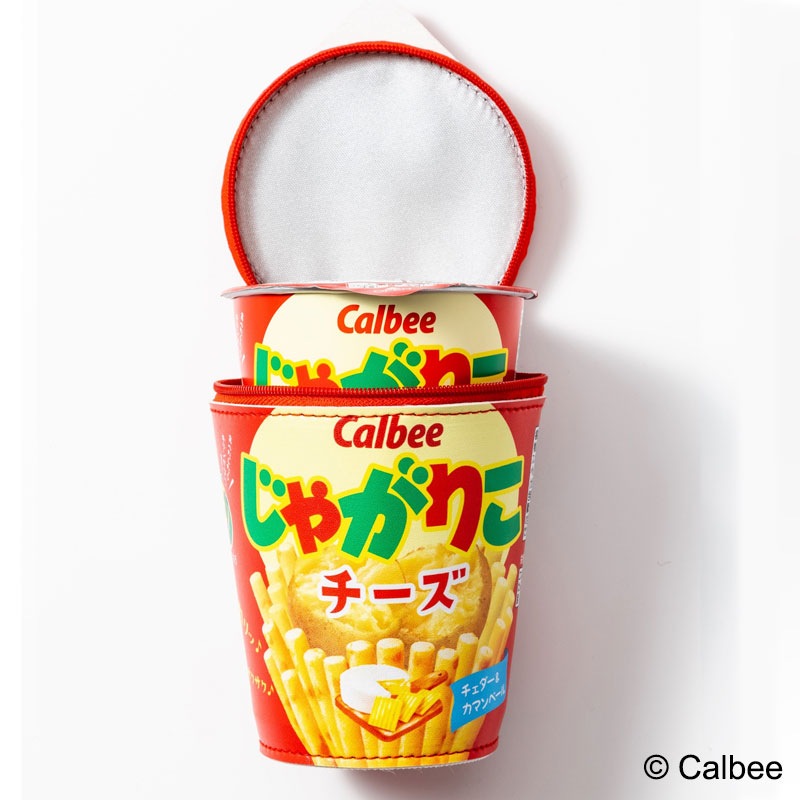 【セブンイレブン・セブンネットショッピング限定付録】カルビーじゃがりこポーチ チーズver.