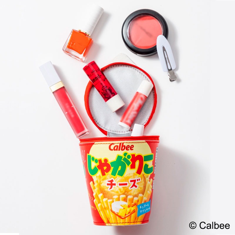 【セブンイレブン・セブンネットショッピング限定付録】カルビーじゃがりこポーチ チーズver.