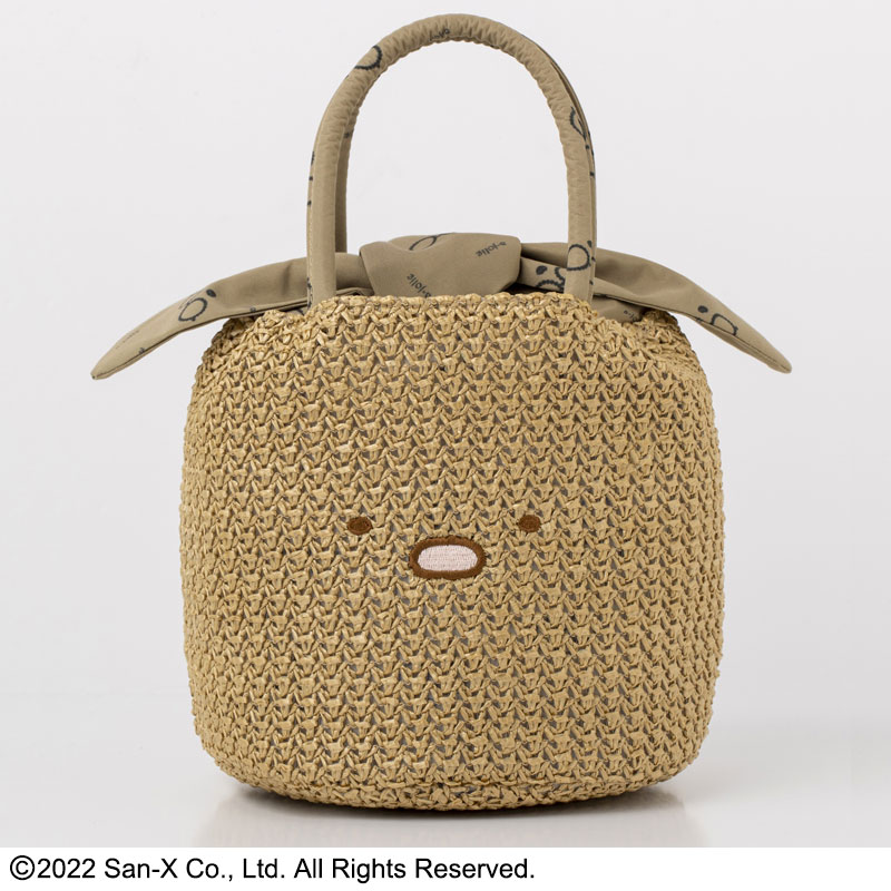 【ムック本 付録】すみっコぐらし×アジョリー かごバッグとんかつver.