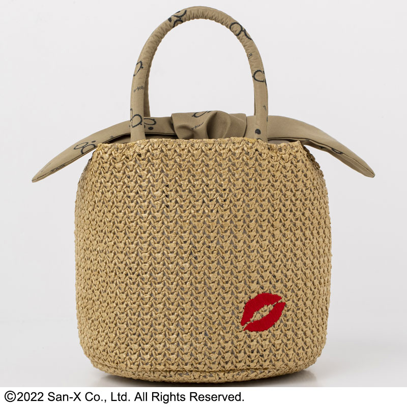 【ムック本 付録】すみっコぐらし×アジョリー かごバッグとんかつver.