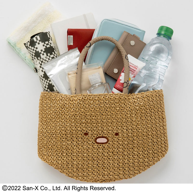 【ムック本 付録】すみっコぐらし×アジョリー かごバッグとんかつver.