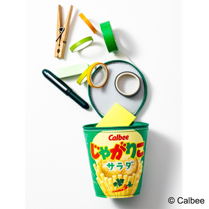 【セブンイレブン・セブンネットショッピング限定付録】カルビーじゃがりこポーチ サラダver.