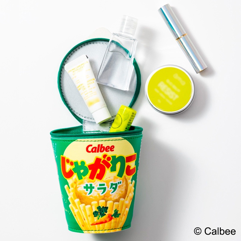 【セブンイレブン・セブンネットショッピング限定付録】カルビーじゃがりこポーチ サラダver.