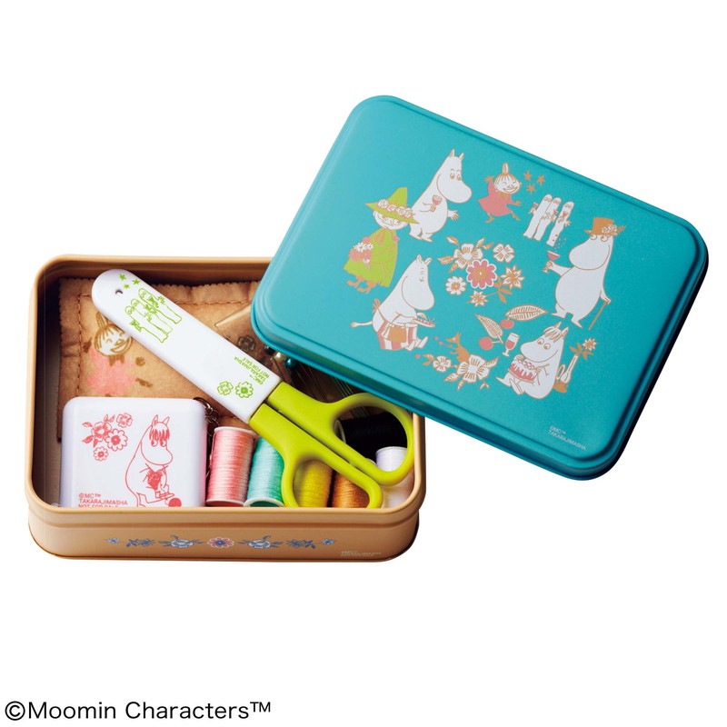 大人のおしゃれ手帖 2022年10月号：9/7発売【雑誌付録】ムーミンと仲間たちのお裁縫セット