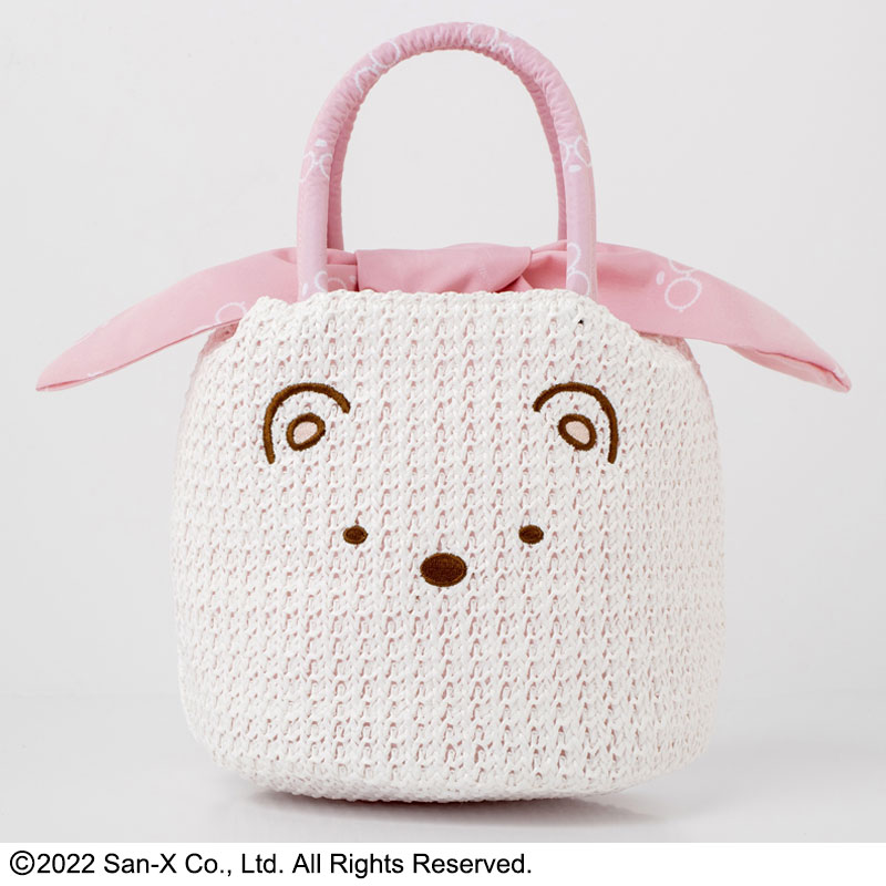 【ムック本 付録】すみっコぐらし×アジョリー かごバッグしろくまver.
