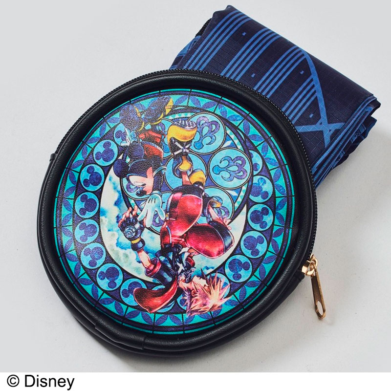 【セブンイレブン・セブンネットショッピング限定付録】ディズニー キングダムハーツ収納ポーチ付きエコバッグSora & King Mickey