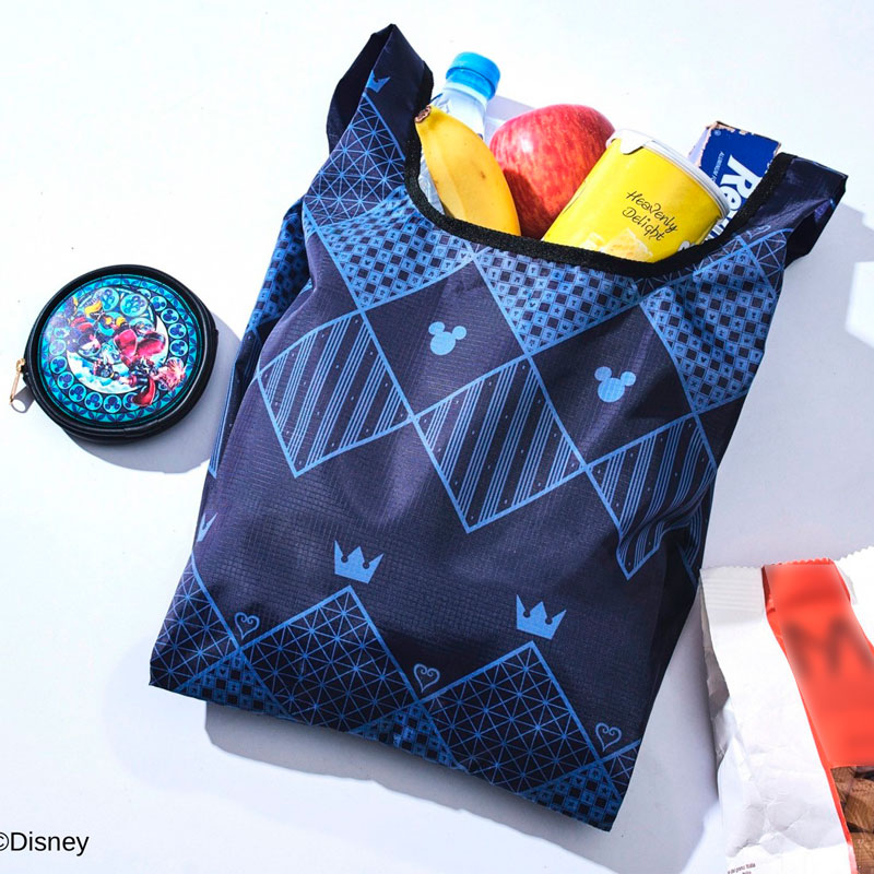 【セブンイレブン・セブンネットショッピング限定付録】ディズニー キングダムハーツ収納ポーチ付きエコバッグSora & King Mickey