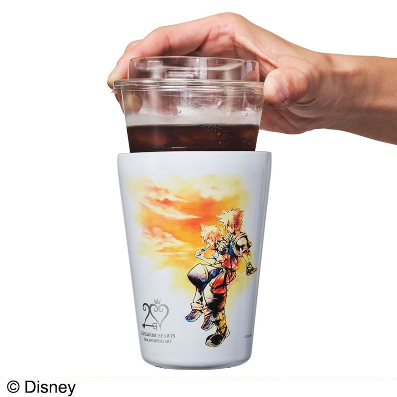 【セブンイレブン・セブンネットショッピング限定付録】ディズニー キングダムハーツ カップコーヒータンブラー 晩夏