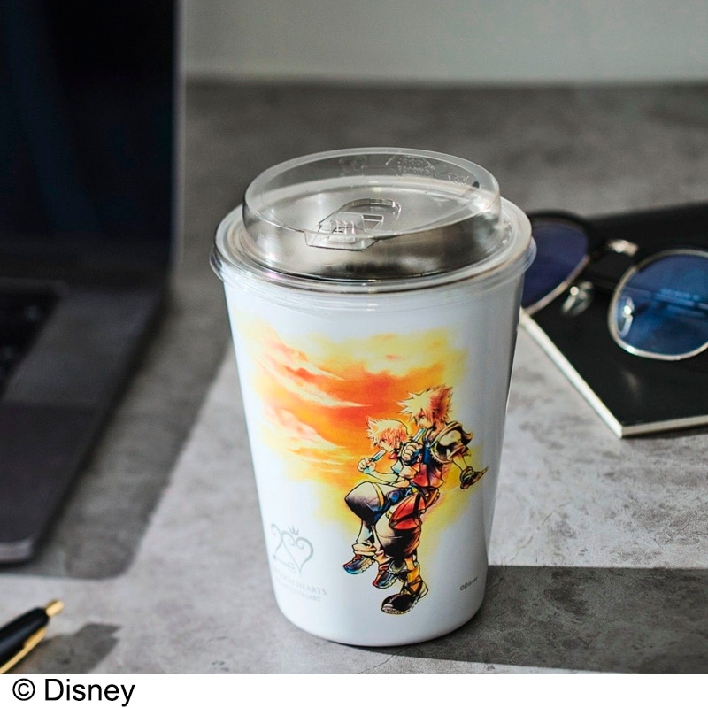 【セブンイレブン・セブンネットショッピング限定付録】ディズニー キングダムハーツ カップコーヒータンブラー 晩夏