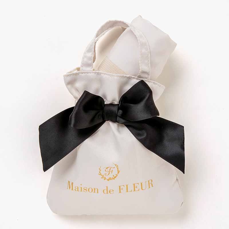 【ローソン限定 メゾンドフルール】エコバッグセット アイボリー