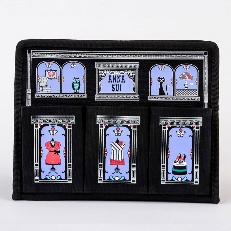 【ANNASUI アナスイ ムック本 雑誌付録】収納上手なティッシュケース&ポーチ cat in the shop