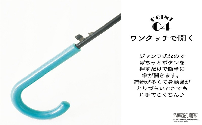 【ローソン、HMV、HMV&BOOKS online限定付録】SNOOPY(スヌーピー)アンブレラBLUE