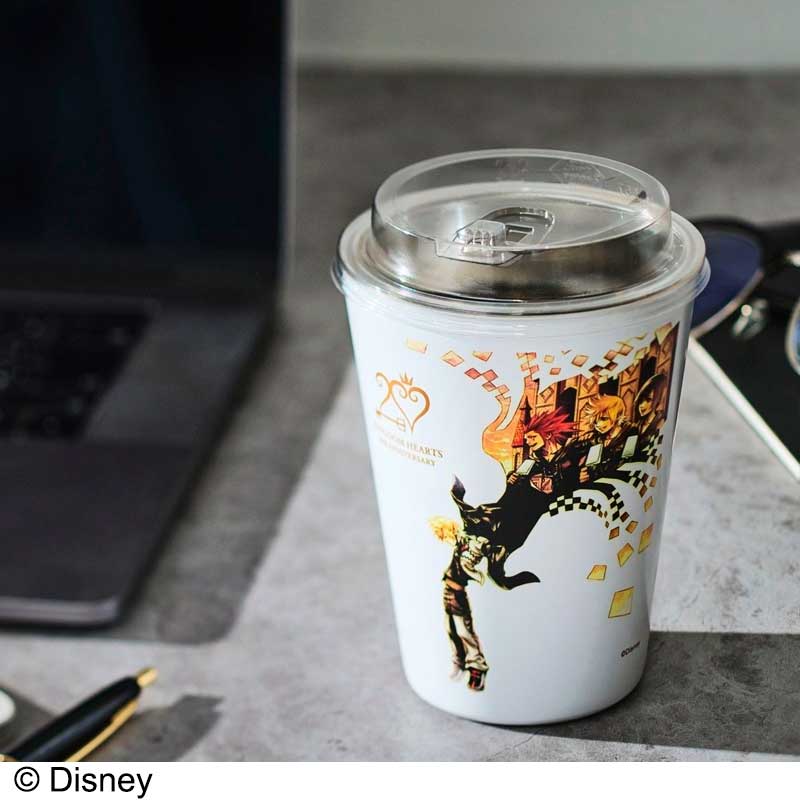 【セブンイレブン・セブンネットショッピング限定付録】ディズニー キングダムハーツ カップコーヒータンブラー 追憶