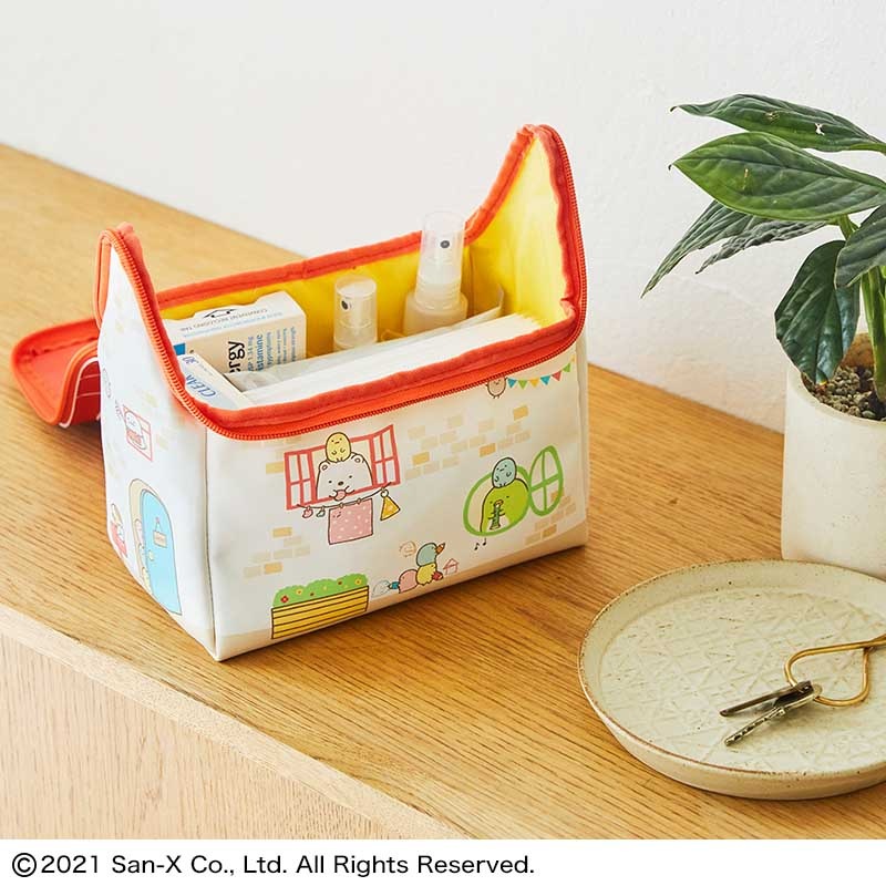 ファミマ限定 すみっコぐらし おうち型マルチポーチ ムック本付録が21年11月26日に2種同時発売 Happy Cruise ハッピークルーズ