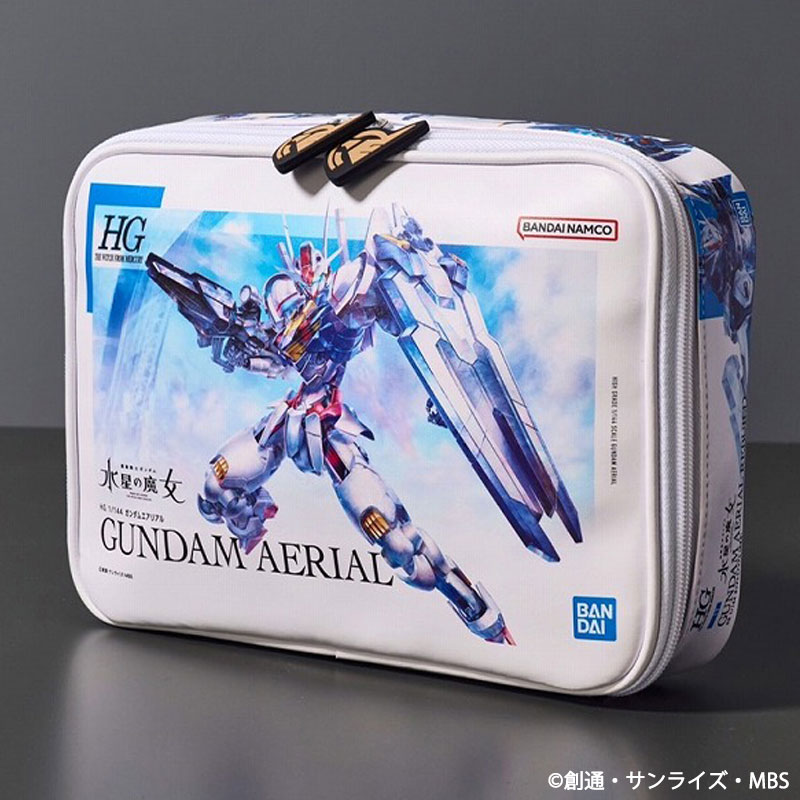 機動戦士ガンダム 水星の魔女 SPECIAL BOOK(バラエティ)【ムック本付録】機動戦士ガンダム 水星の魔女 HG 1/144 ガンダムエアリアル × HG 1/144 ガンダムエアリアル（改修型） ガンプラパッケージデザインポーチ
