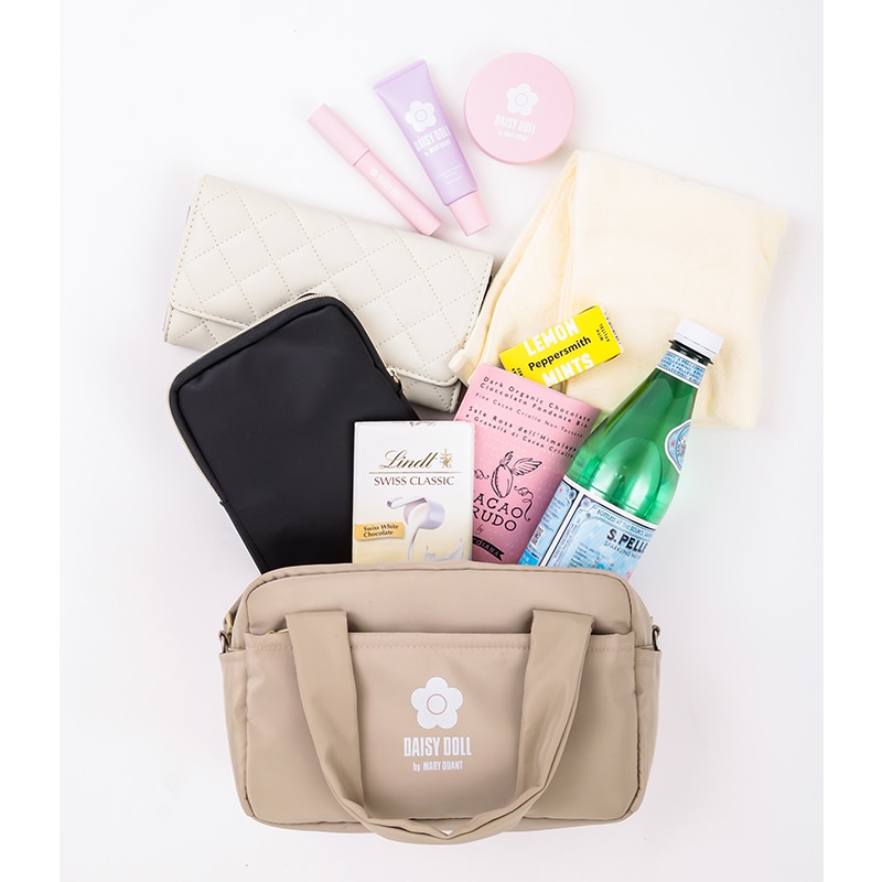 【デイジードール バイ マリークヮント ムック本 付録】2Wayショルダーバッグ ベージュ