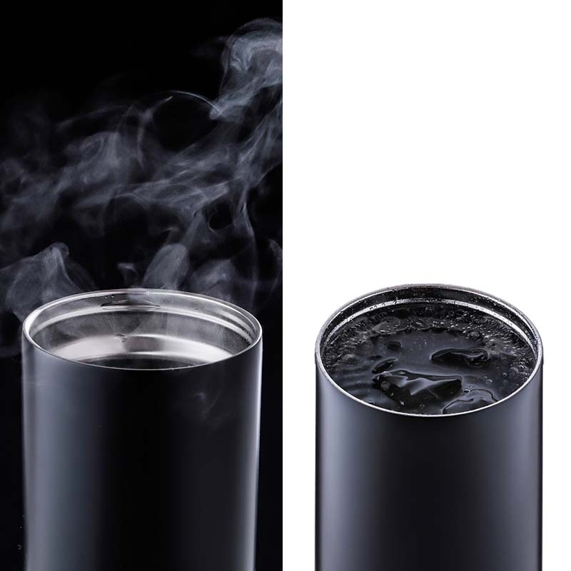 【セブンイレブン・セブンネットショッピング限定付録】保冷/保温 真空・断熱マルチステンレスボトルハードブラックver.