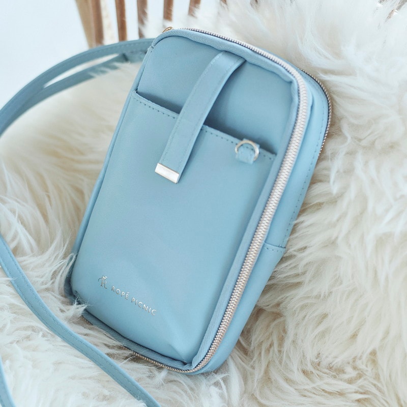 ROPÉ PICNIC 推し活がはかどる! スマホショルダーバッグBOOK BLUE