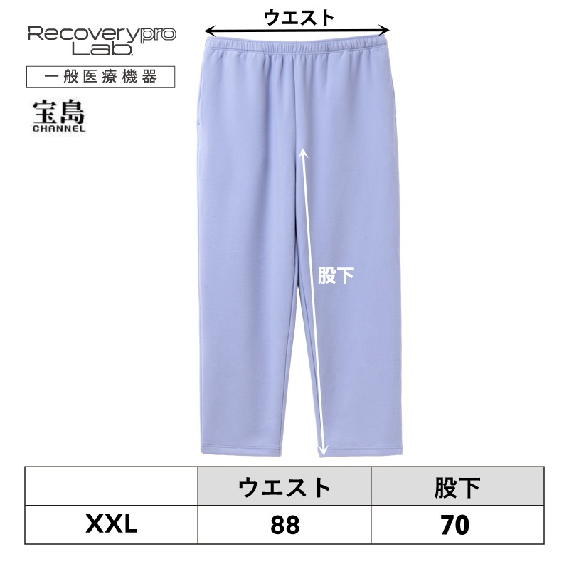 [���̰��ŵ���] Recoverypro Lab. ��ϫ���������� �ڤ��ä������ӥե꡼�� �岼���å� ��Ĺµ�����󥰥ѥ�ġˡ�XXL�������ۥѡ��ץ�