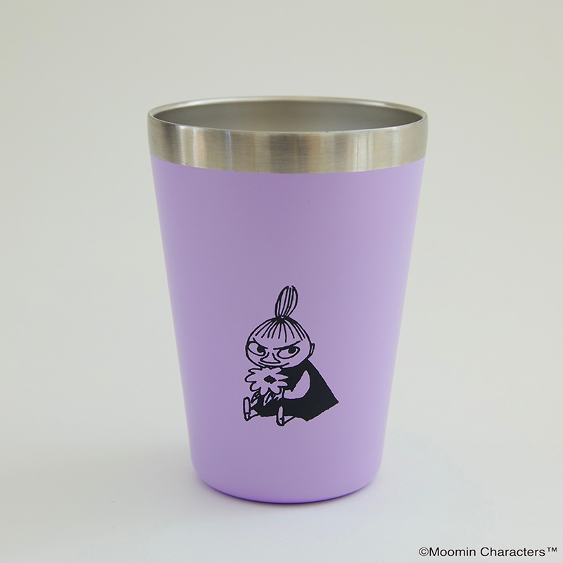MOOMIN CUP COFFEE TUMBLER BOOK リトルミイ PURPLE ver.：5/24発売【セブン-イレブン・セブンネット限定付録】真空断熱タンブラー リトルミイ PURPLE ver.