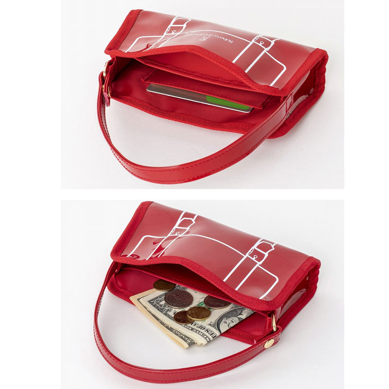 ROBERTA DI CAMERINO SHOPPING BAG & POUCH BOOK MARINE ver. ：6/25発売 【ムック本付録】ロベルタ ディ カメリーノ ミニバッグ型ポーチ（マリンver.）便利なコイン＆小銭ポケット