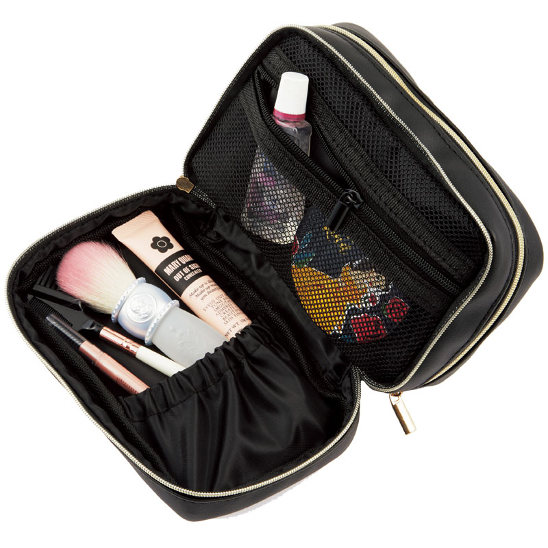 sweet(スウィート)2021年8月号増刊:7/12発売【セブン-イレブン・セブンネット限定付録】ディズニープリンセス ダブルジップコスメポーチ ポケット付き