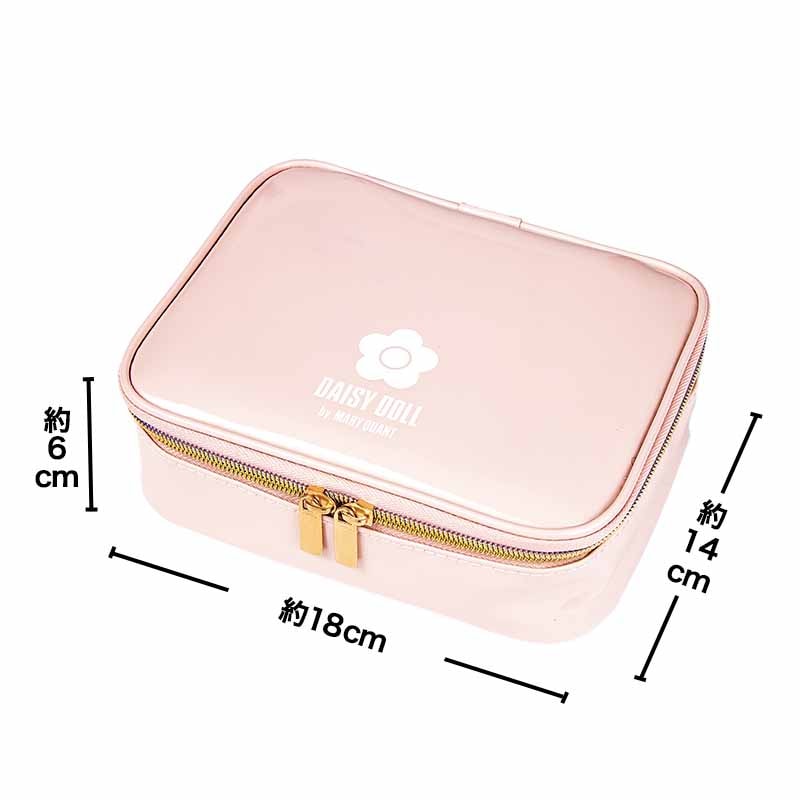 【セブンイレブン sweet スウィート2022年1月号増刊 雑誌付録】デイジードール ビッグミラーつきドレッサーポーチ