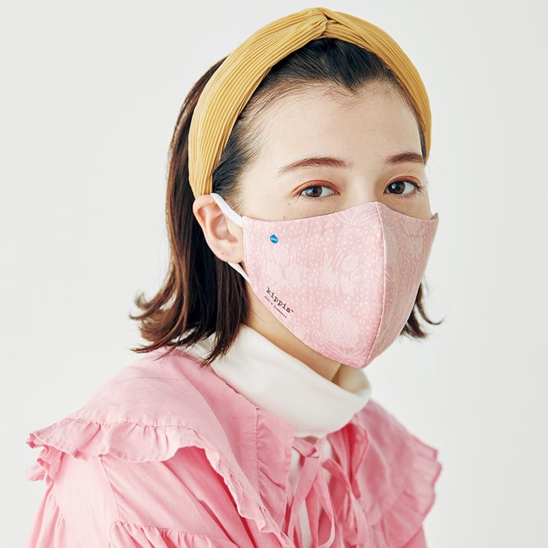 【ファミリーマート限定 キッピス ムック本 付録】パーフェクト ビューティー マスク ガーゼタイプ ピンク