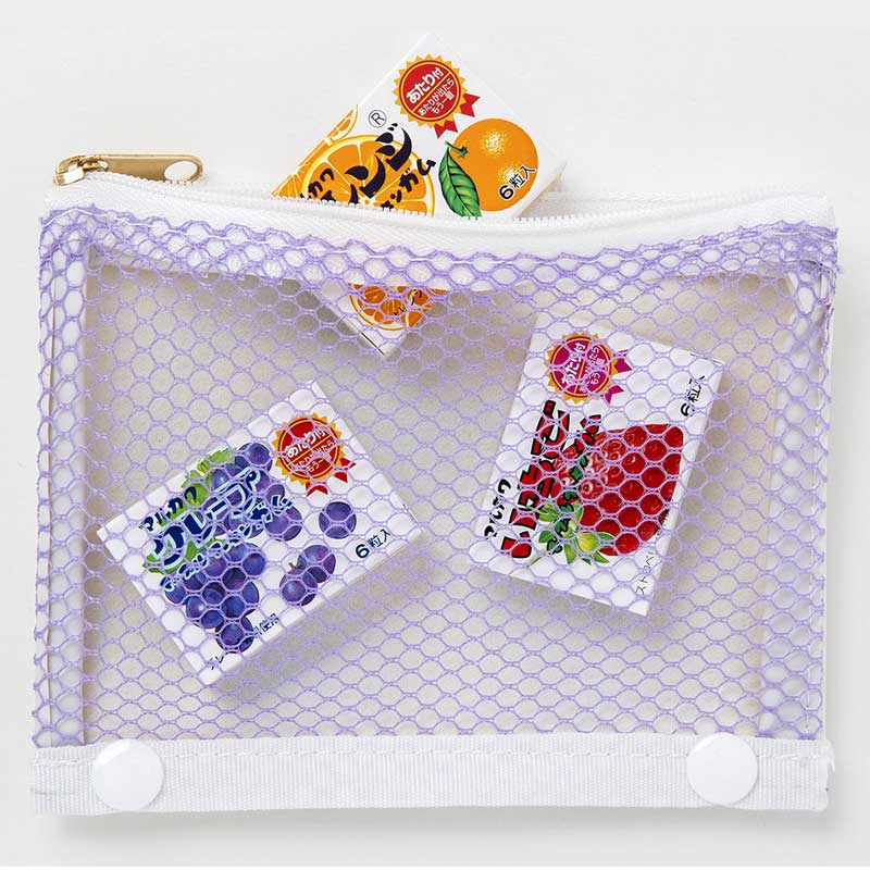 【丸川製菓 ムック本 付録】マルカワ オレンジ マーブルガム 整理上手の愛されポーチ