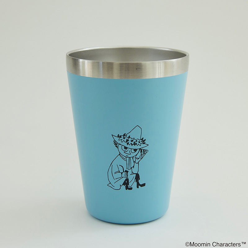 MOOMIN CUP COFFEE TUMBLER BOOK スナフキン BLUE ver.：5/24発売【セブン-イレブン・セブンネット限定付録】真空断熱タンブラー スナフキン BLUE ver.