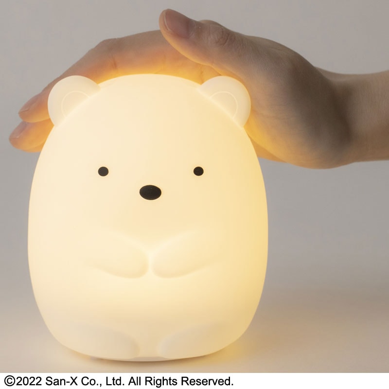 【すみっコぐらし ムック本 付録】すみっコぐらし お部屋ライト しろくまver.