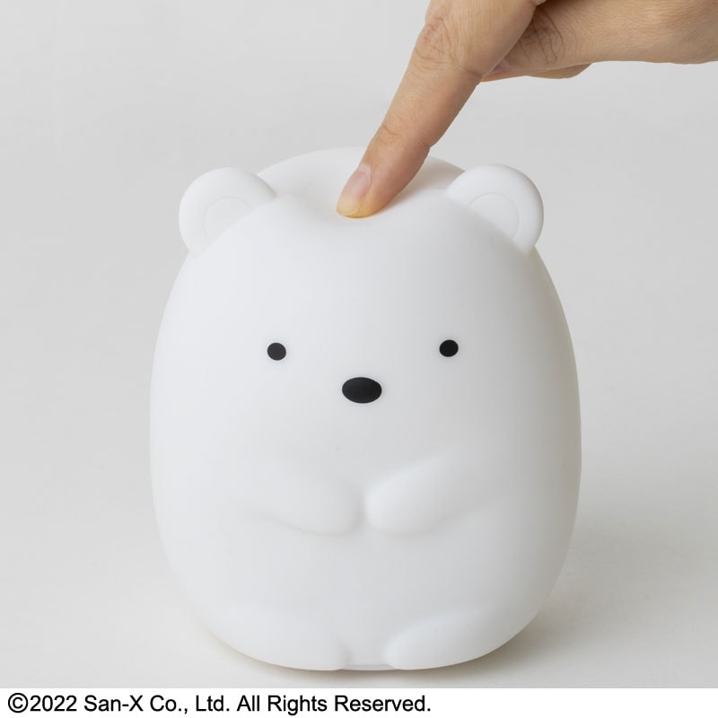 【すみっコぐらし ムック本 付録】すみっコぐらし お部屋ライト しろくまver.